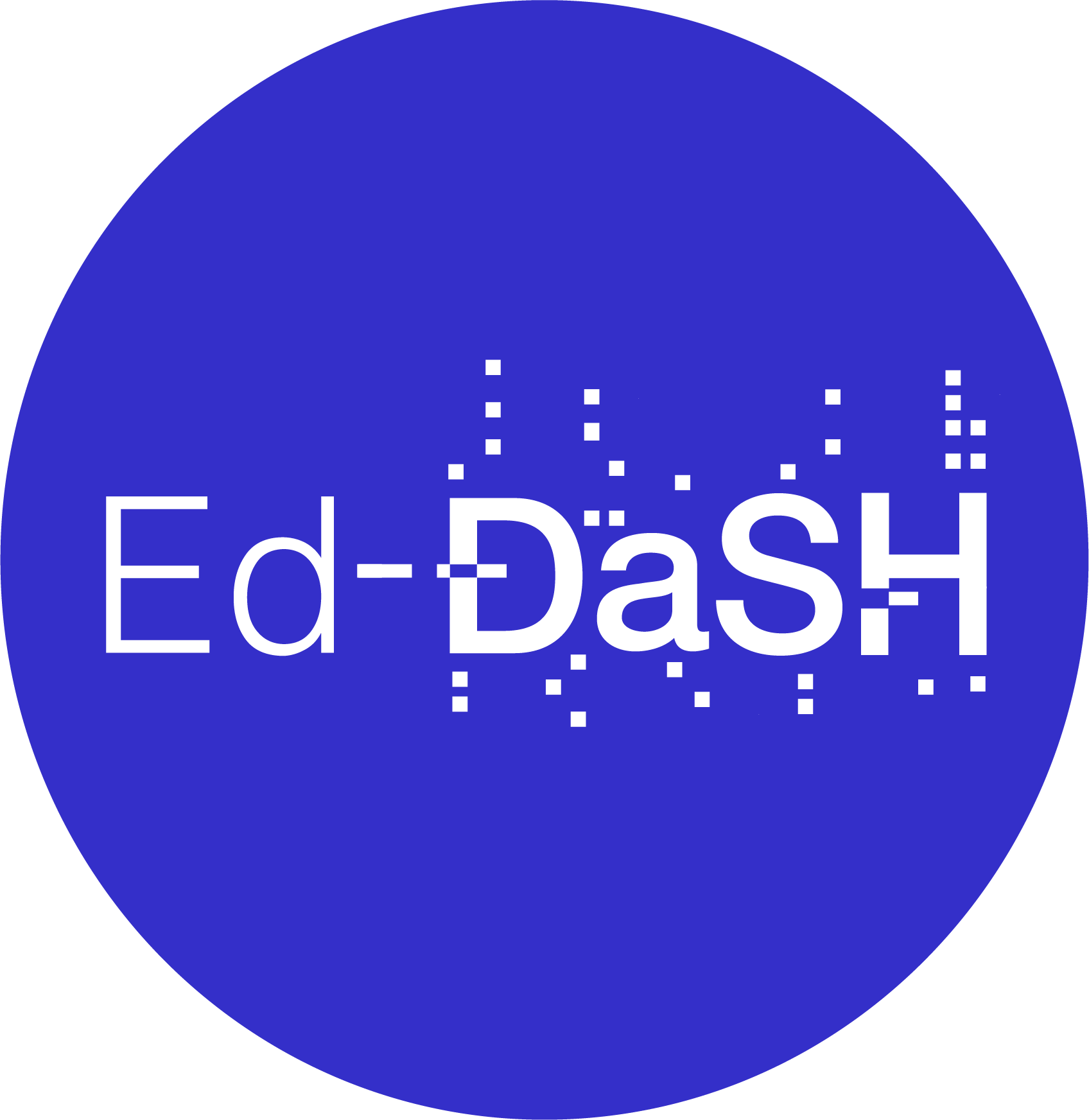 Ed-DaSH blue circle logo